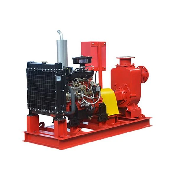 Self Priming Fire Pump